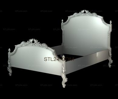 Спинки кроватей (SK_0458) 3D модель для ЧПУ станка